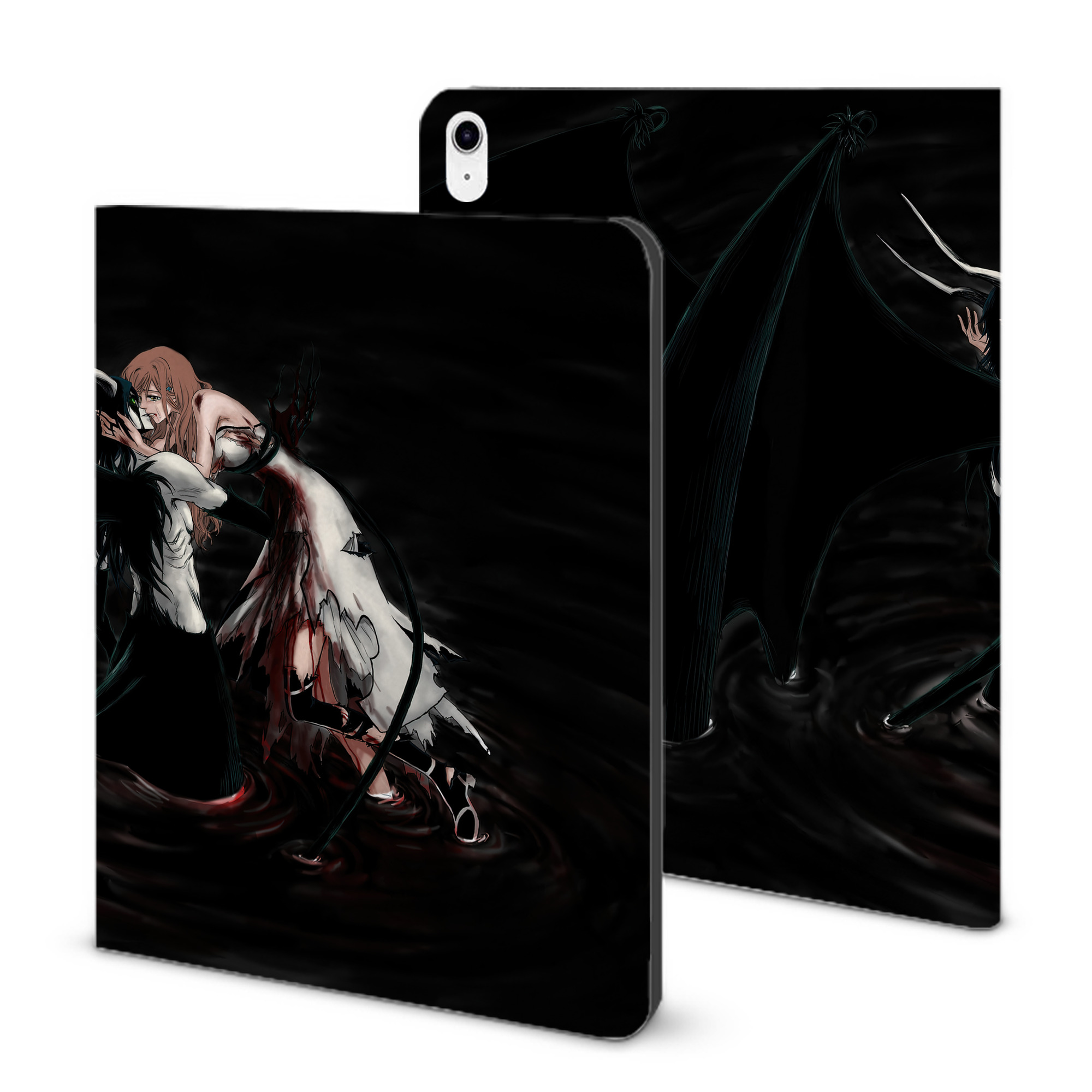 （画像用） ブリーチ BLEACH IPad ケース ブック型 PUレザー TPU 耐衝撃 軽量 薄型 ペン収納なし 全面保護 IPad 各モデル対応
